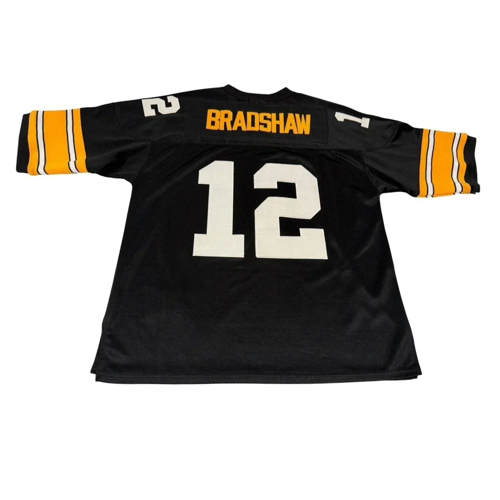 Terry Bradshaw Mitchell & Ness Authentics Philadelphia Pa #12 Throwback Jersey